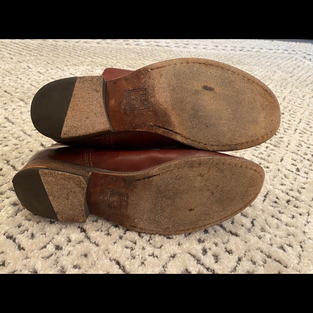 Frye Melissa Button Boot In Cognac - image 4